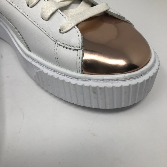 basket puma rose gold